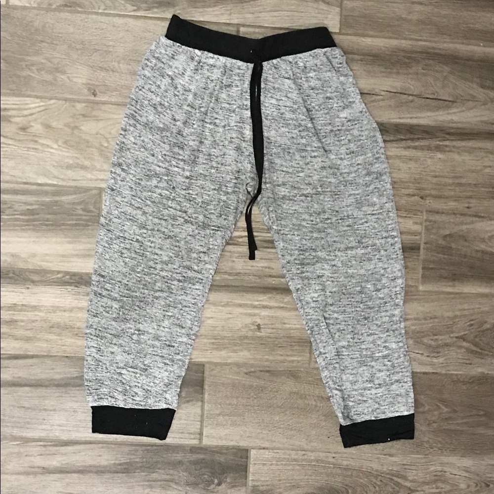 Grey joggers